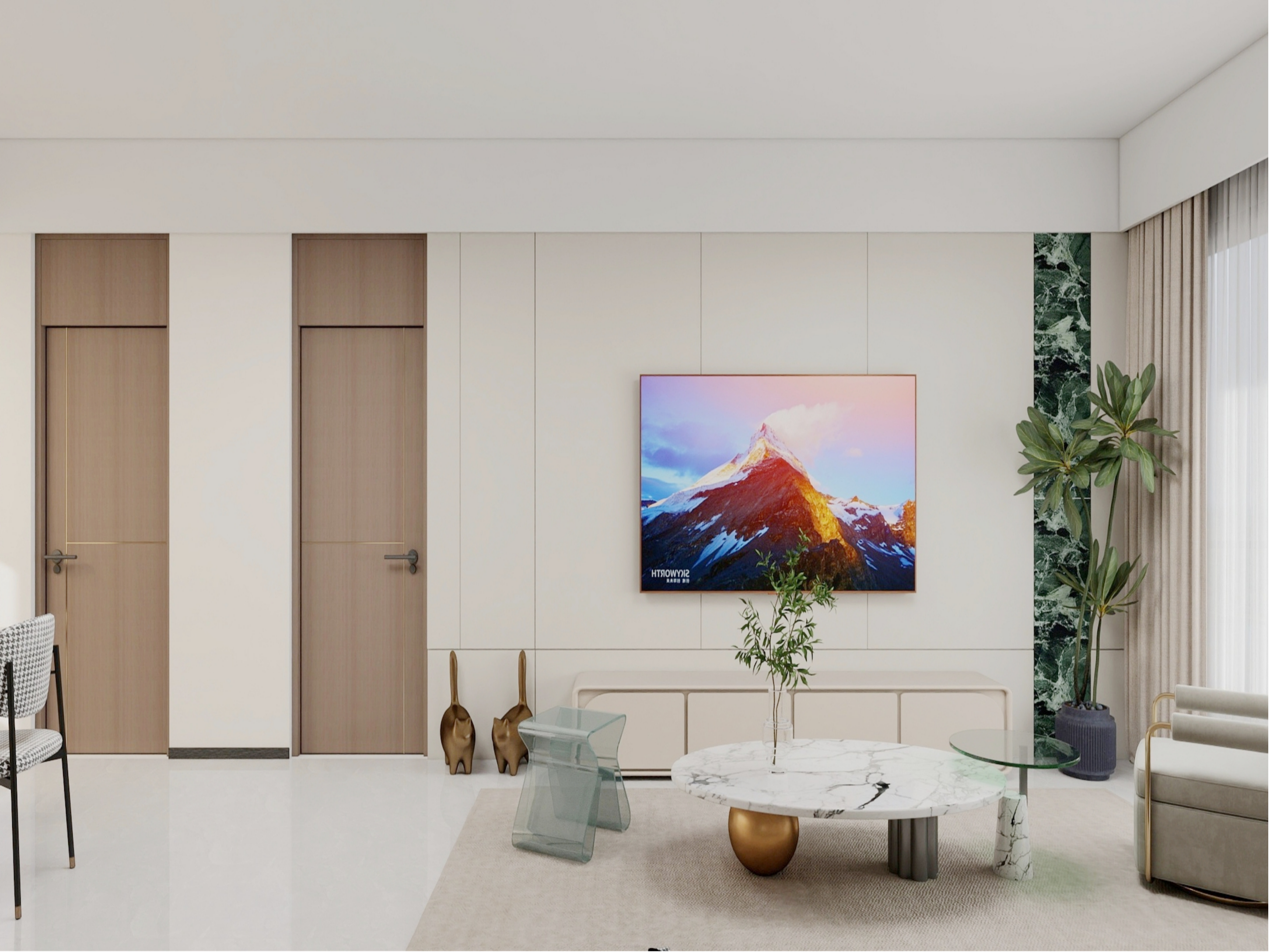 TV Feature Wall Cabinet