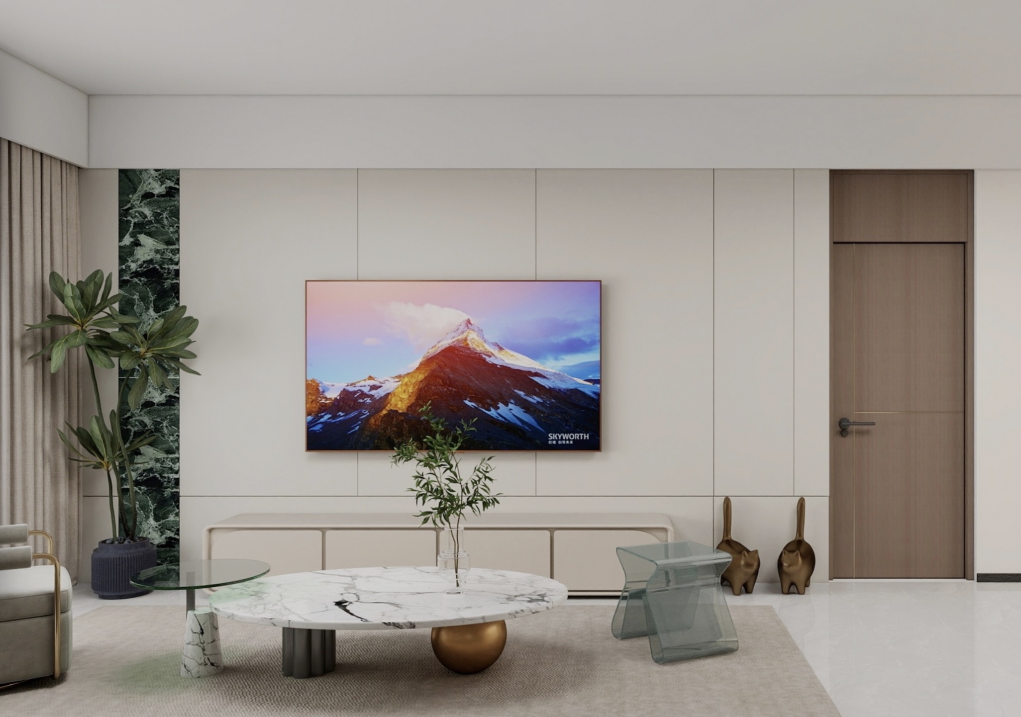 TV Feature Wall Cabinet